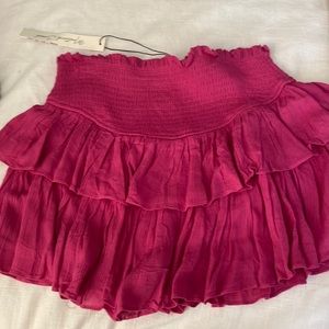 NWT Hot pink mustard seed skirt size medium